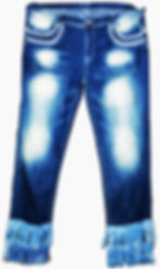 product image of faded denim jeans on a white background