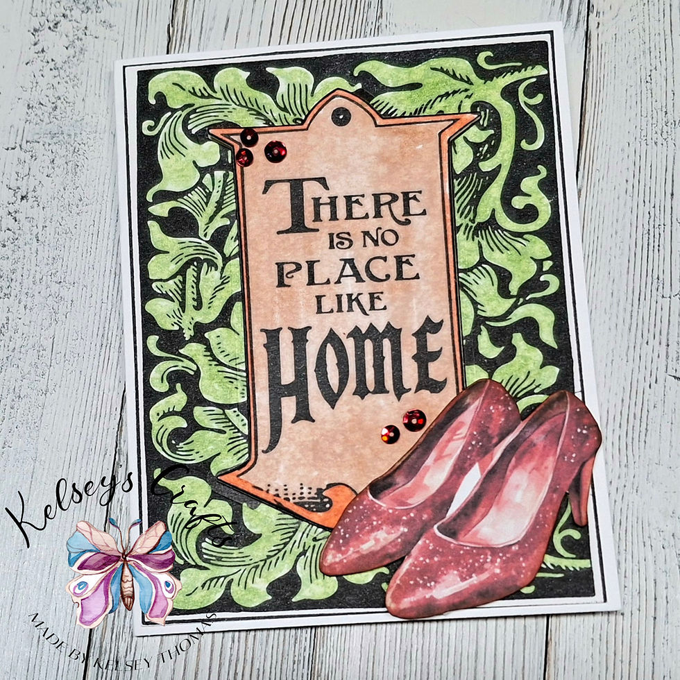 Spellbinders Wonder of Oz Frame and Tag BetterPress Plate/Die Set