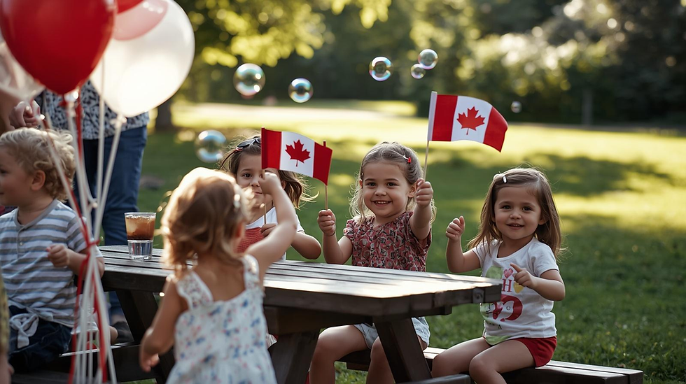 Little Eh's Canada Day Party