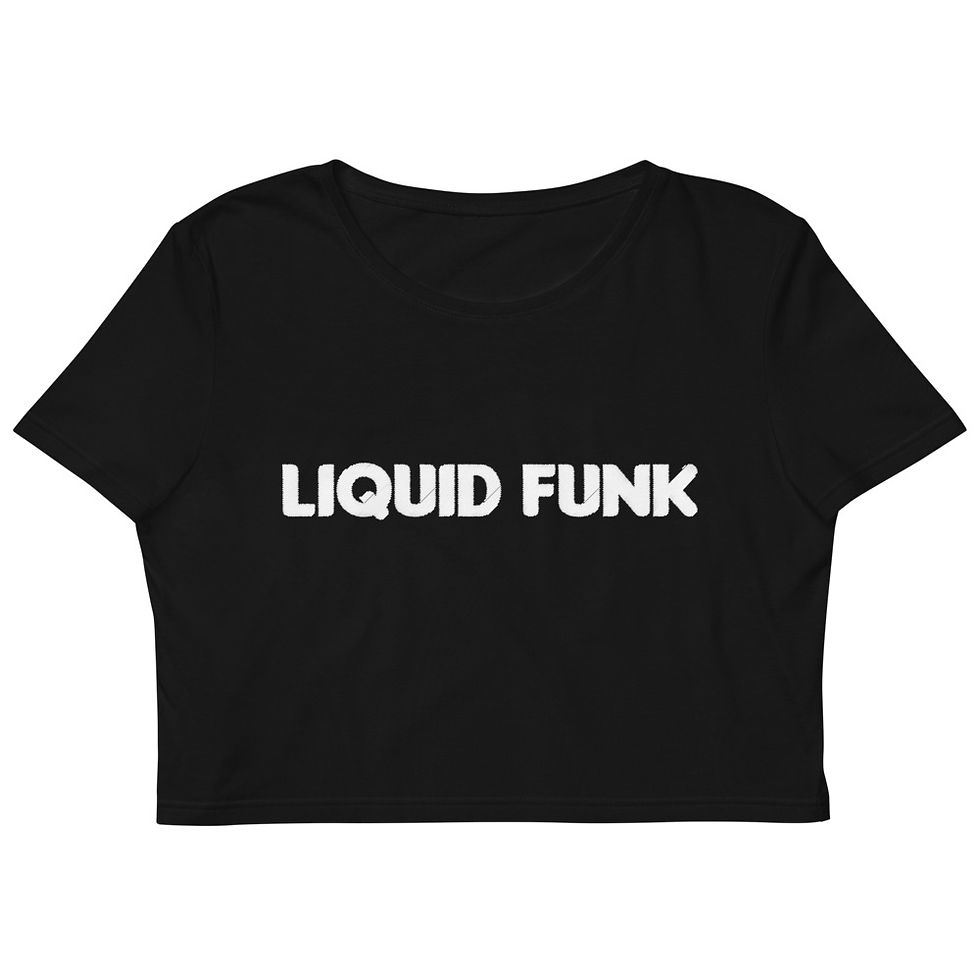 Liquid funk Crop Top