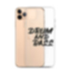 DNB Black iPhone Case