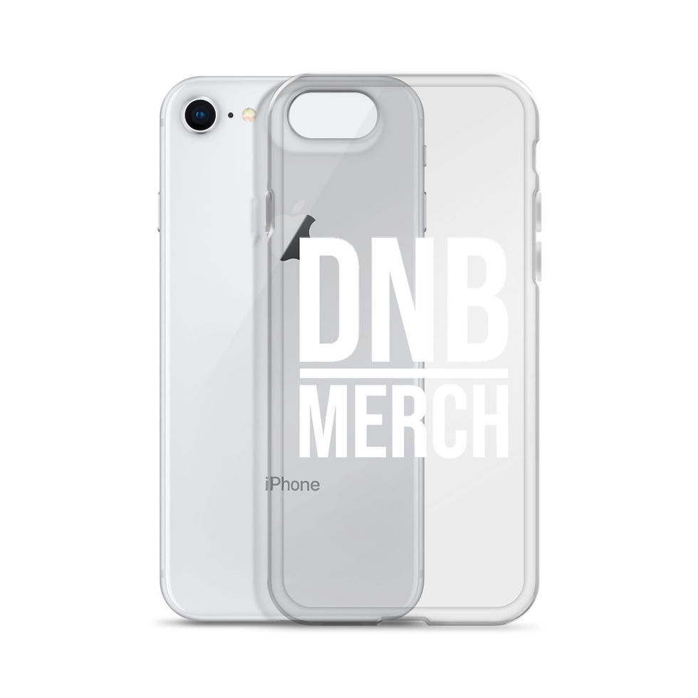 Thumbnail: DNB-Merch White iPhone Case