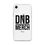 Thumbnail: DNB-Merch Black iPhone Case