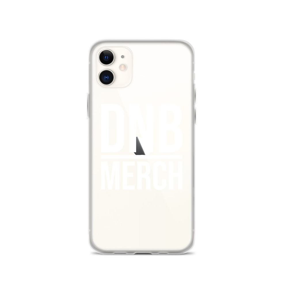 Thumbnail: DNB-Merch White iPhone Case