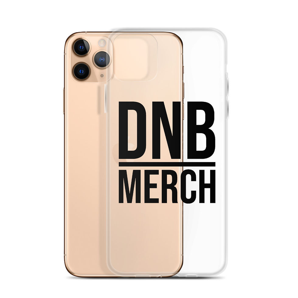 Thumbnail: DNB-Merch Black iPhone Case