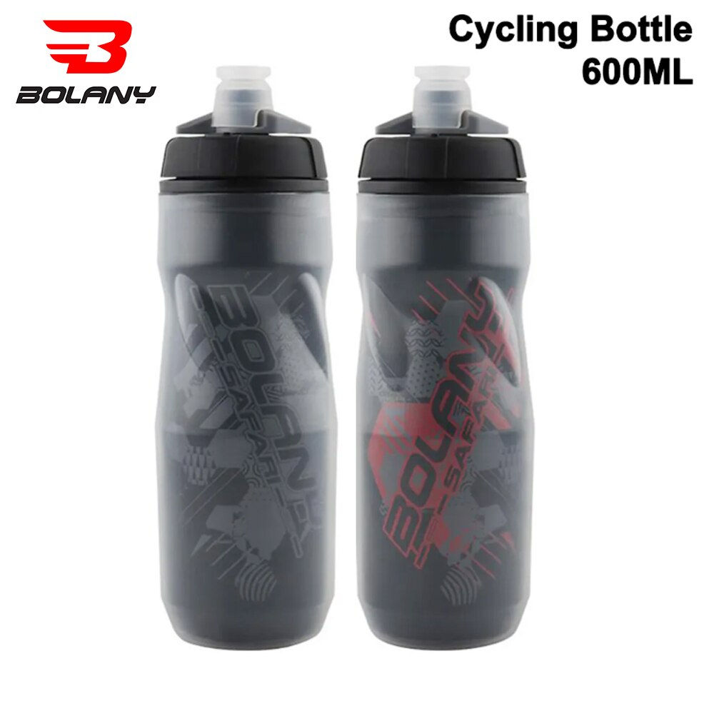 Bolany Bike Water Bottle 600ml Mountain Cycling Water Bottle PP5 Heat-And Ice-pr