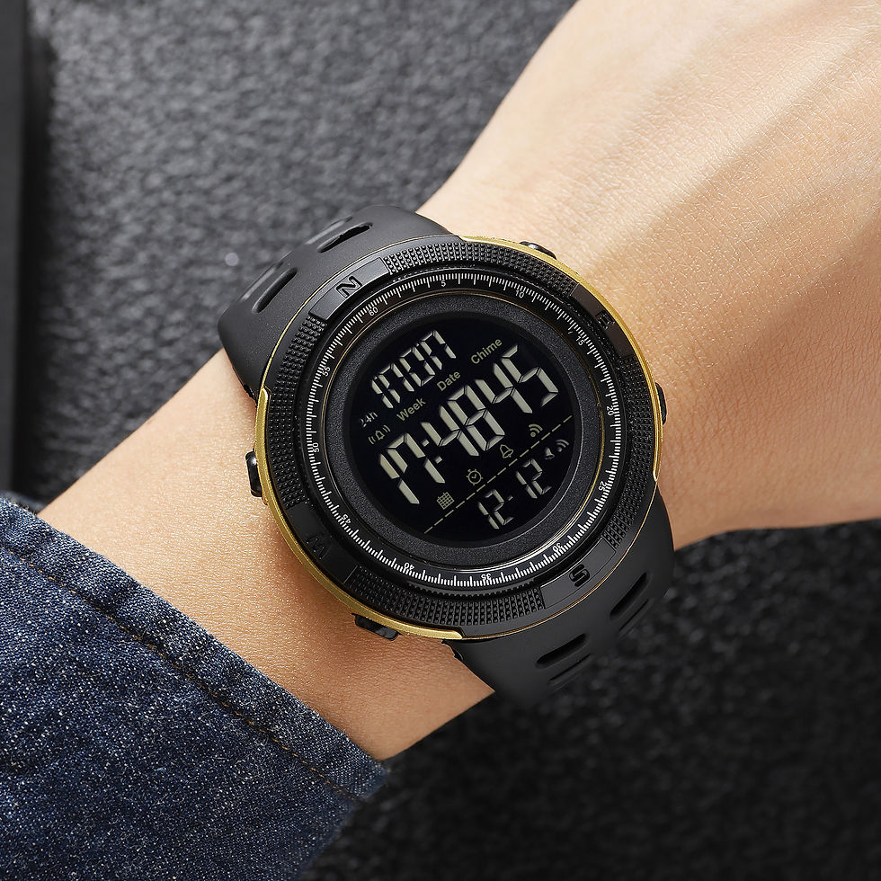 Thumbnail: SKMEI 2070 Men's Electronic Watch Outdoor Sports Electronic Student Multi functi