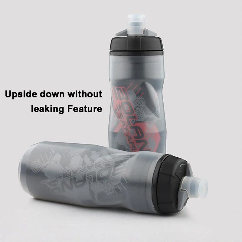 Thumbnail: Bolany Bike Water Bottle 600ml Mountain Cycling Water Bottle PP5 Heat-And Ice-pr