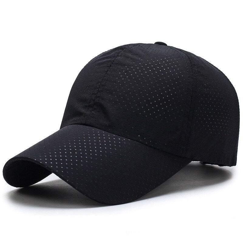 Thumbnail: Hat Men Spring Summer Solid Color Mesh Cap Baseball Cap Women Autumn Korean Edit