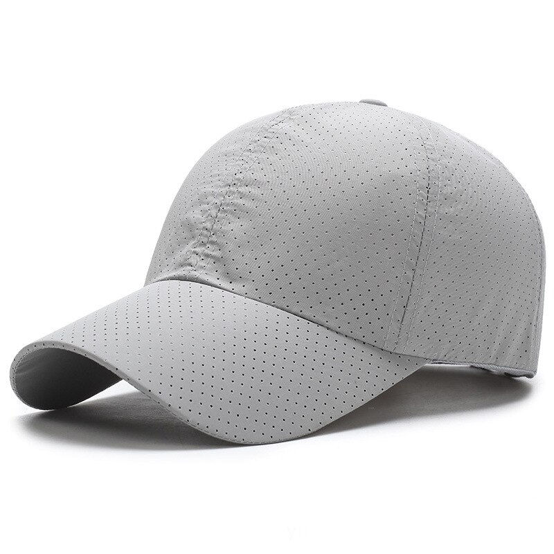 Thumbnail: Hat Men Spring Summer Solid Color Mesh Cap Baseball Cap Women Autumn Korean Edit