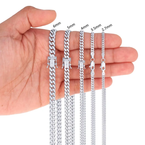 10K マイアミキューバンチェーン | ACE OF JEWELS