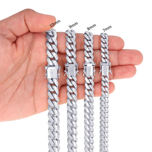 10K マイアミキューバンチェーン | ACE OF JEWELS