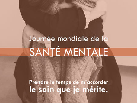 Journée mondiale de la santé mentale