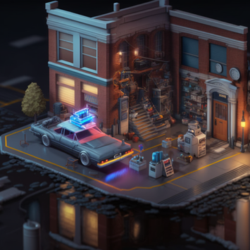 Pinky_isometric_diorama_of_back_to_the_future_unreal_engine_5_e157ea13-28c3-4026-a3f2-578a