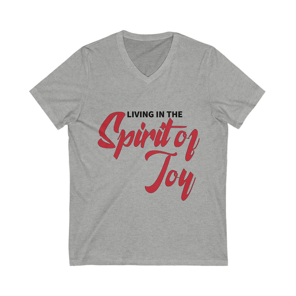 Thumbnail: Unisex Jersey Short Sleeve V-Neck Tee