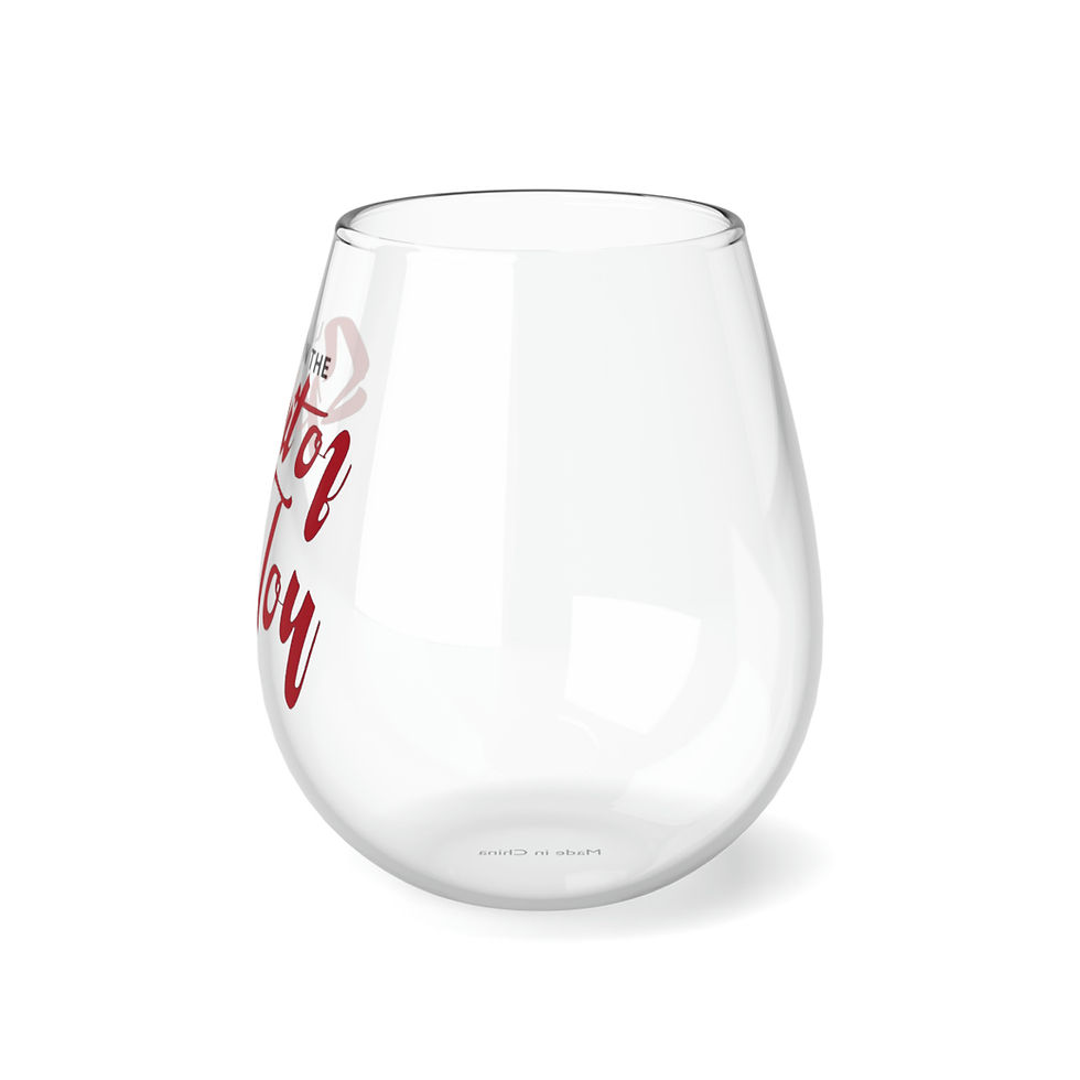 Thumbnail: Stemless Beverage Glass, 11.75oz