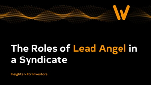 The Roles of Lead Angel in a Syndicate