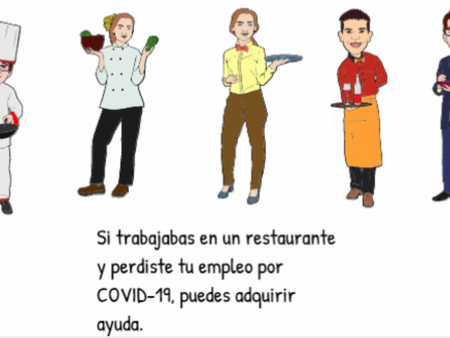 CHWCMR provides this information to you, a restaurant worker impacted by CVOVID-19