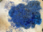 Gypsophila Soft Preserved and Hydrangeas Dark Blue
