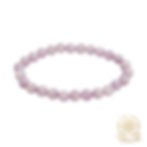 BRACELET KUNZITE 7mm - Nature'L