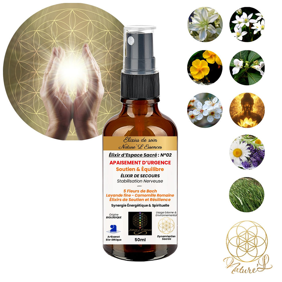 Élixir APAISEMENT D'URGENCE, Rescue Secours - Spray 50ml - Nature'L Essences.jpg