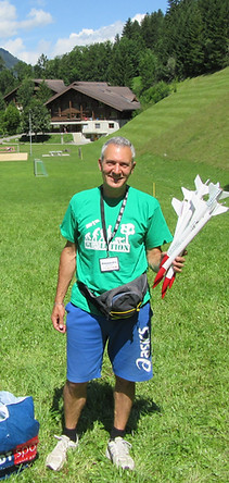A bunch of rockets in the hand