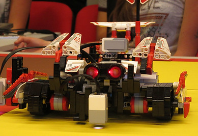 a LEGO rover