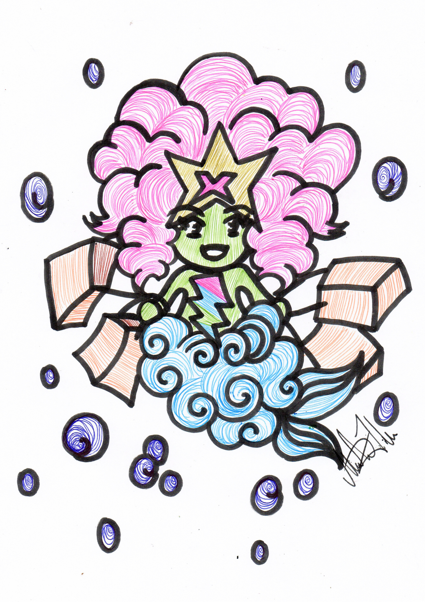 Pôster A4 Imagineland 2024 Sereias do Nordeste