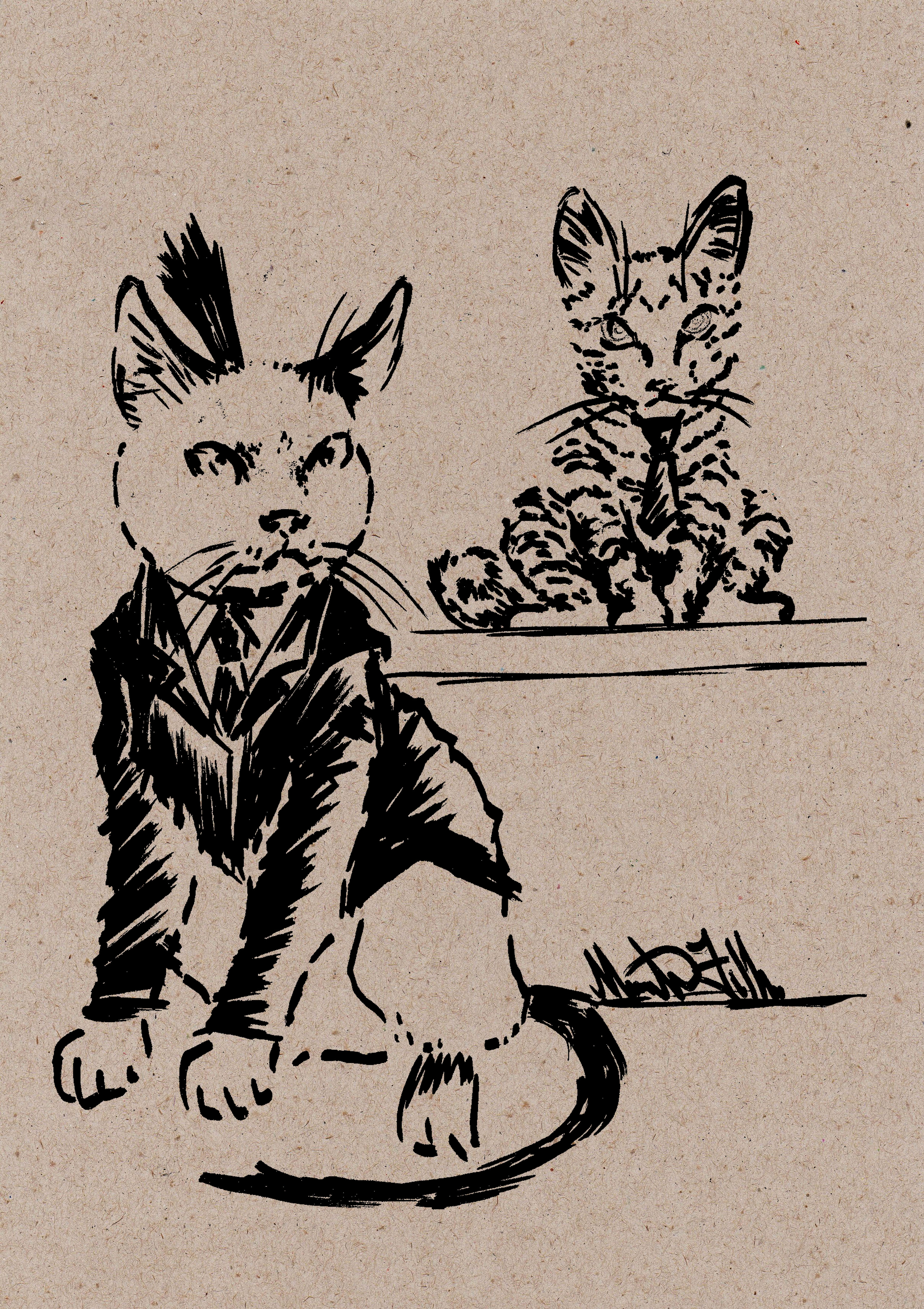 Pôster A4 Chainsaw Man Gatotakus