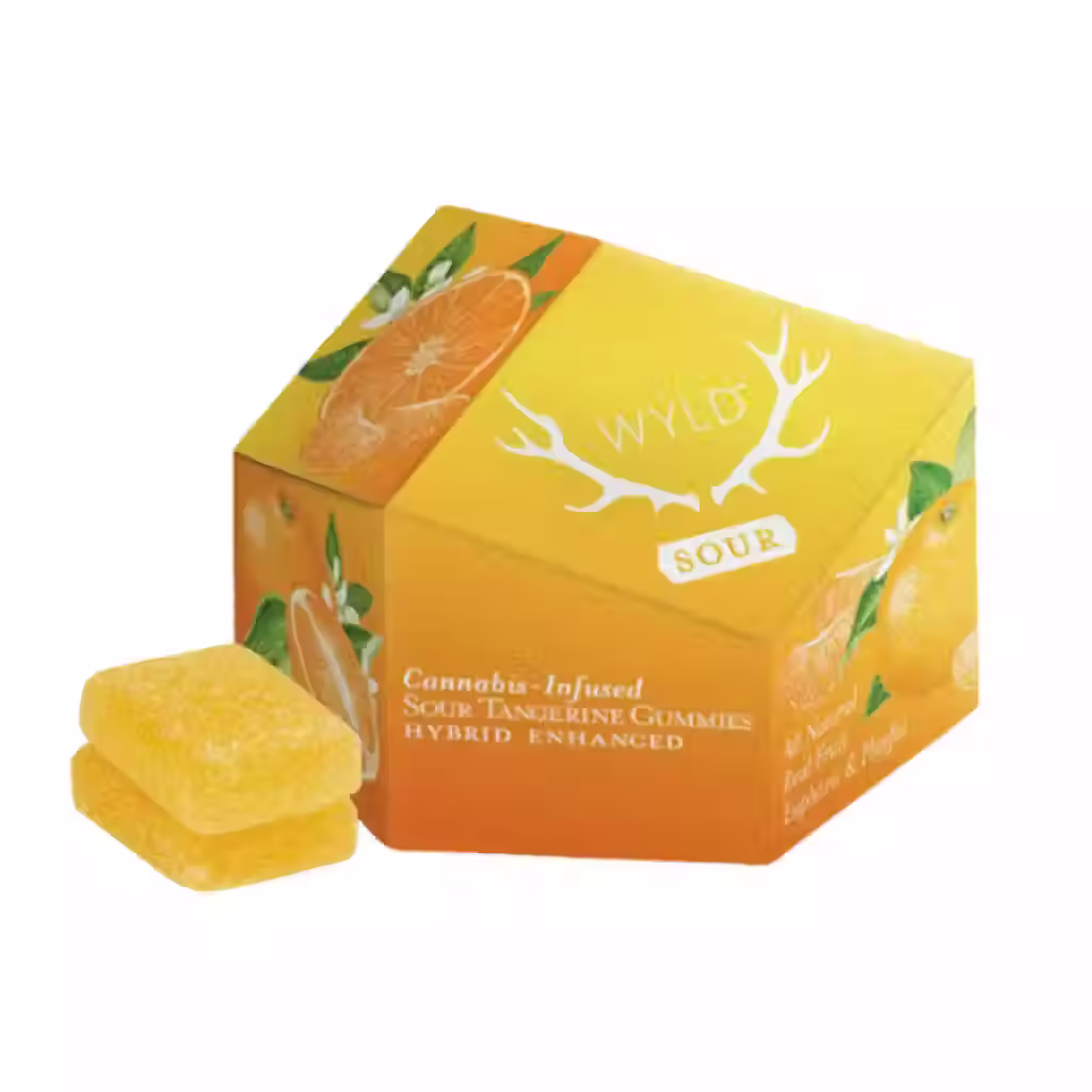 Sour Tangerine Hybrid Enhanced Gummies | 200mg