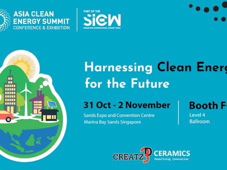 Visit us at Asia Clean Energy Summit 2018