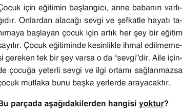 Çocuk/Aile/İnsan Psikolojisi (Derleme)
