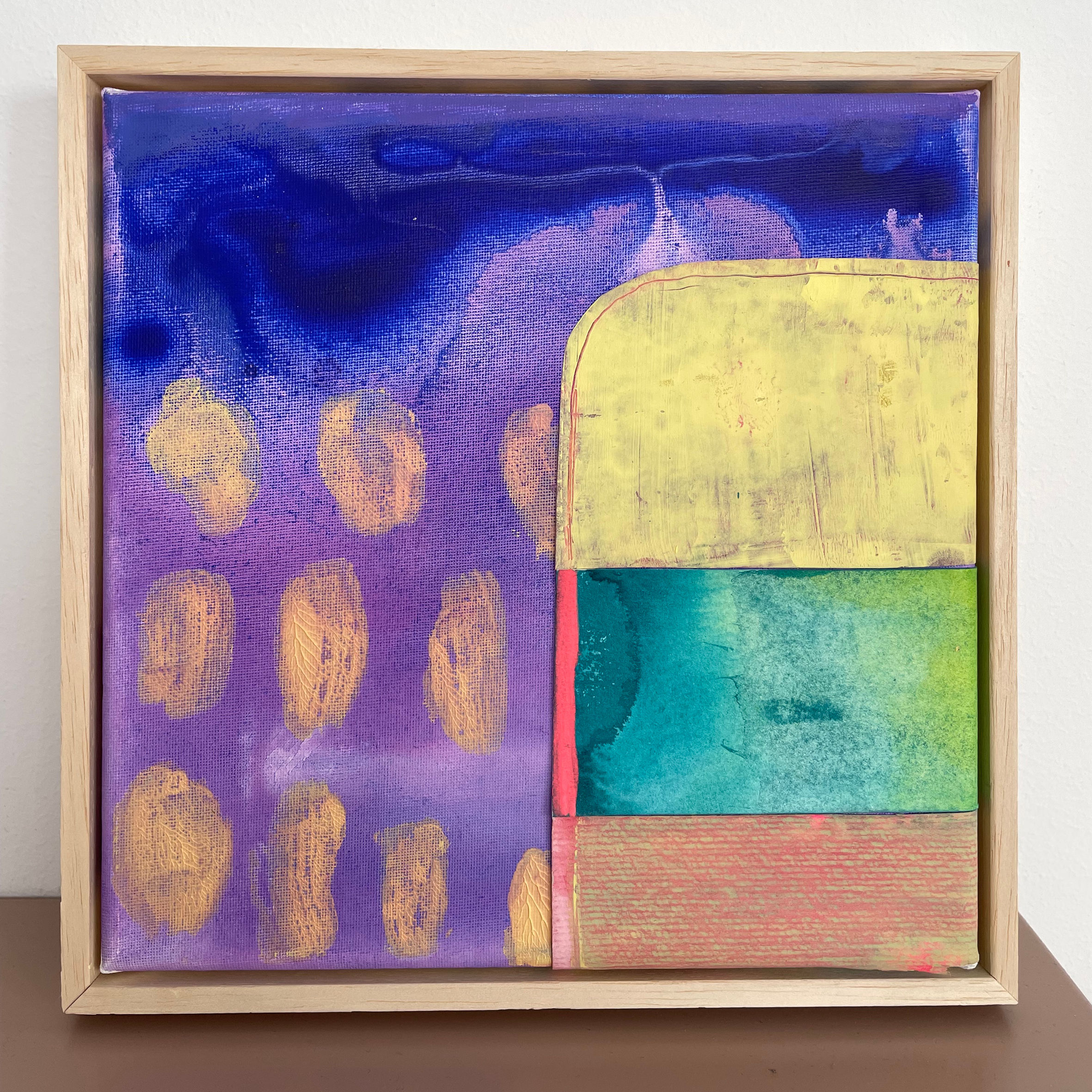 ‘Purple Rain’ - 20 x 20 cm