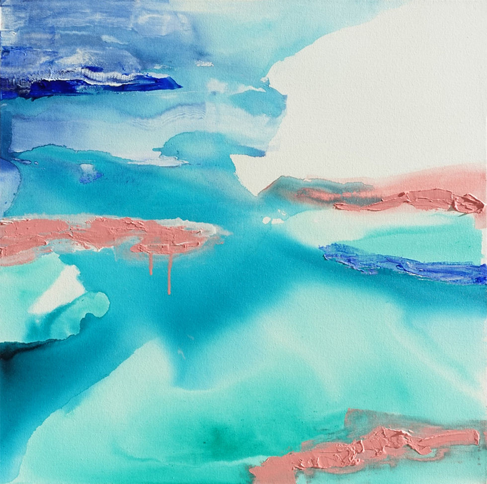 Thumbnail: 'Underwater' - 80 x 80 cm