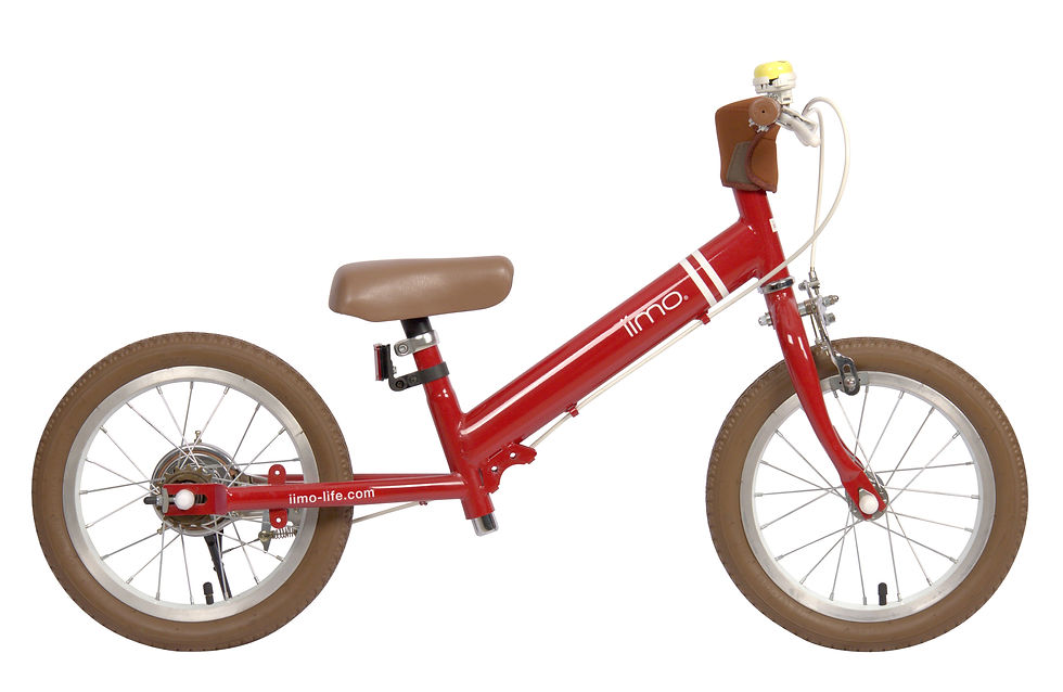 Miniatura: iimo 2-in-1 Balance Bike 14" (Balance Bike to Pedal Bike)