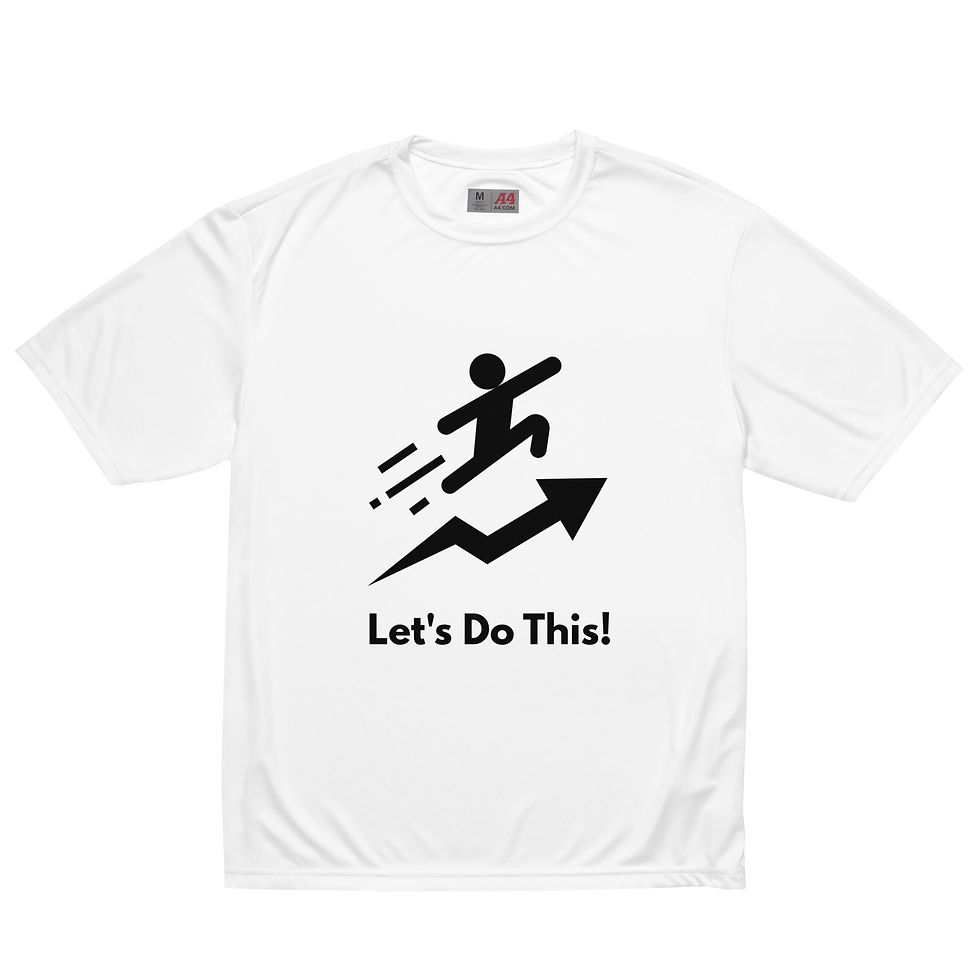 Thumbnail: Performance crew neck t-shirt - Unisex - Let's Do It