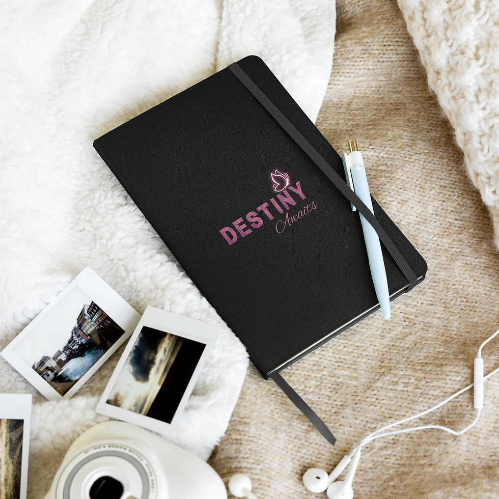 Thumbnail: Destiny Awaits -Hardcover bound notebook