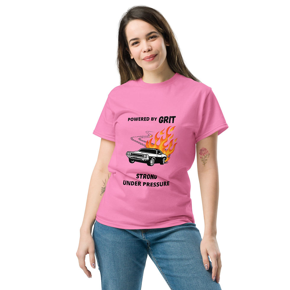Thumbnail: Powered by Grit - Unisex classic tee