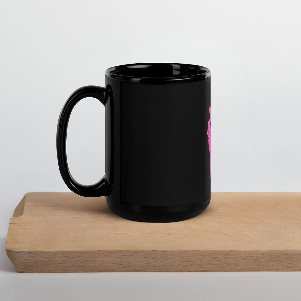 Thumbnail: Slay The Day - Black Glossy Mug