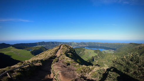 Sete Cidades from top