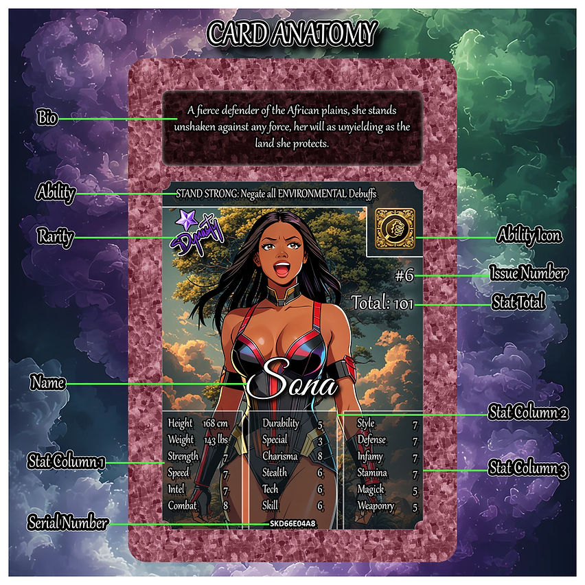 SK Dynasty Card Anatomy