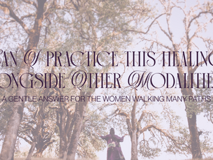 Can i practice this healing alongside Other Modalities?