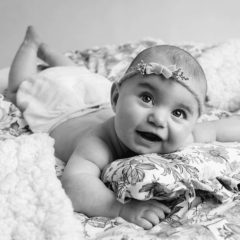 Shooting photo bébé - Delphine Pitar