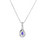 Thumbnail: Celestial Amethyst Teardrop Pendant