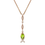 Thumbnail: Green Tsavorite Ichthys Pendant Necklace