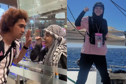 Nadzmi Adhwa Cemas, Masih Menanti Khabar Ardell Aryana Sertai Konvoi Global Sumud Flotilla