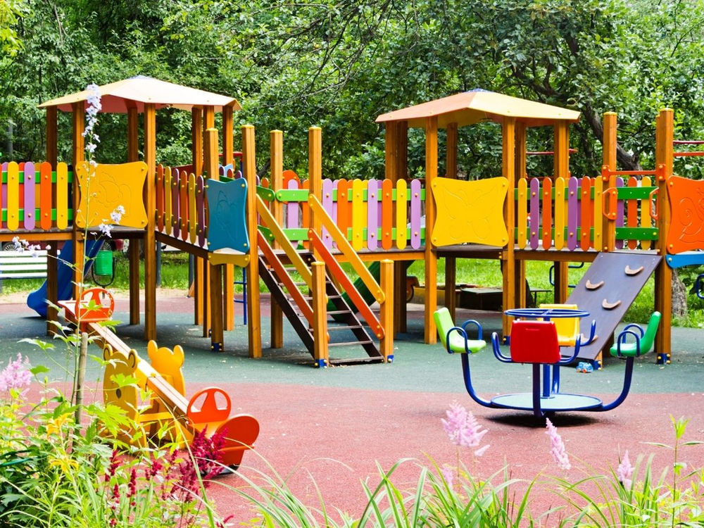 Choosing the Best Playground Surface Options Rubber Tiles vs. Rubber