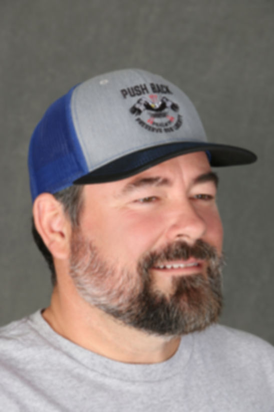 Push Back Grey/Navy Hat