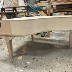 Piano process shot