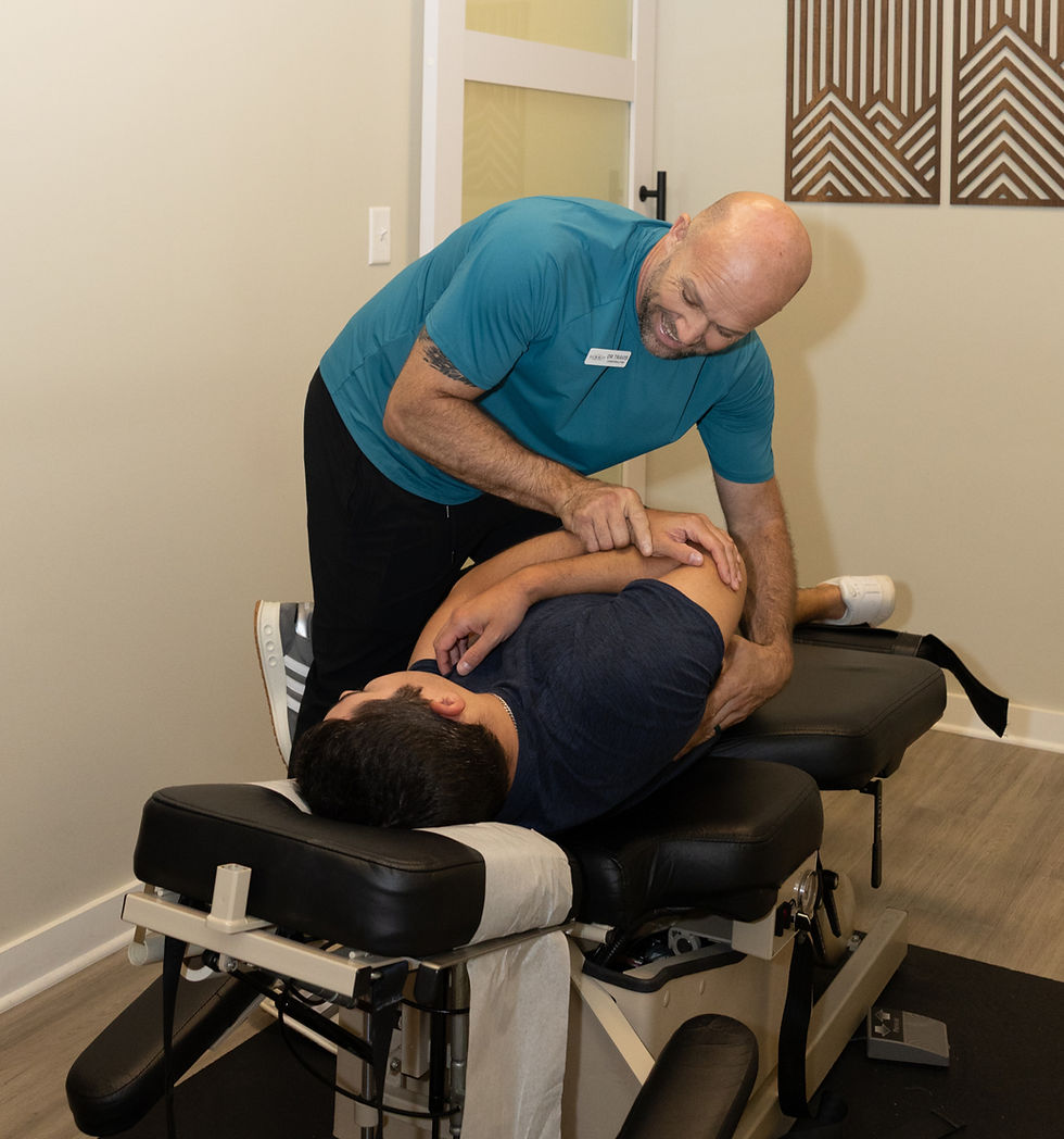 Dr Tillman Chiropractic Adjustment in Freeport and Defuniak Springs Florida